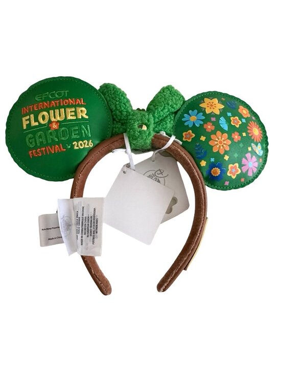 Disney Loungefly EPCOT Flower & Garden Festival 2026 Orange Bird Minnie Ears NWT